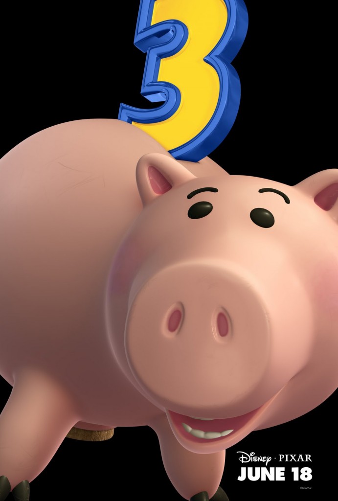 Toy Story 3-Charakterposter: Hamm