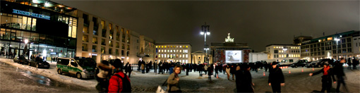 Public Viewing der Metropolis Premiere am Brandenburger Tor -Berlinale
