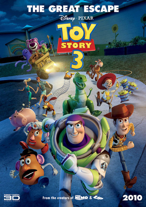 toy story 3-plakat -escape