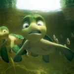 Shelly (links) und Sammy auf der Flucht vor Piranhas...