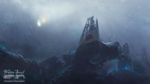 Water Soul_Concept Art_Bomber Wreck