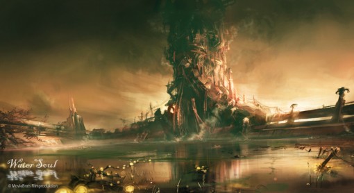 Water Soul_Concept Art_Factory Swamp