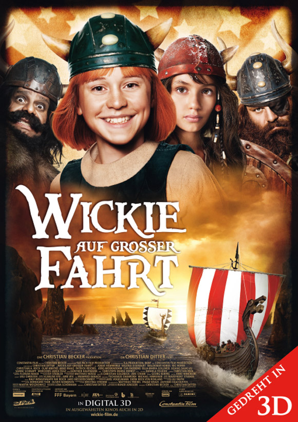 Hauptplakat - Wickie auf grosser Fahrt